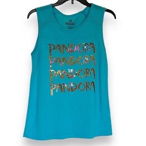 Disney parks Animal Kingdom Avatar Pandora Women’s Blue Tank Top Size small